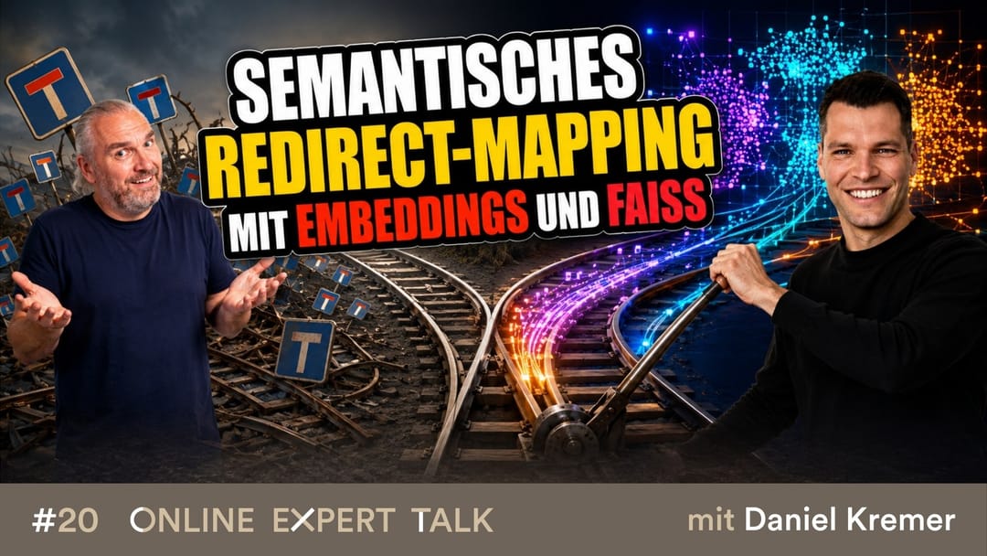 Semantisches Redirect-Mapping mit Embeddings und FAISS