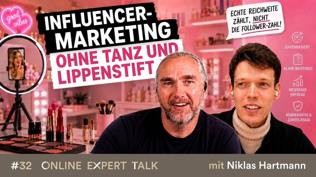 Influencer-Marketing ohne Tanz und Lippenstift
